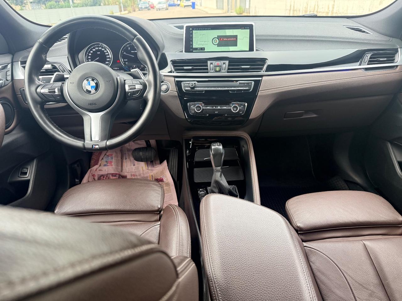 Bmw X2 xDrive25d Msport auto LUCI SOFFUSE,NAVI,FULL LED,SENS.PARK.APPLE CARPLAY,KM CERTIFICATI