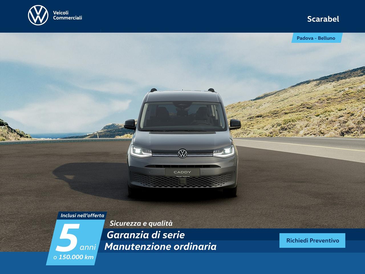 Volkswagen Caddy 1.5 phev 150cv life dsg
