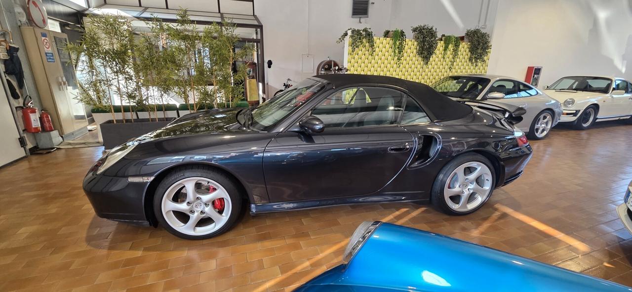 996 911 Porsche Turbo Cabriolet Book service Full Italia