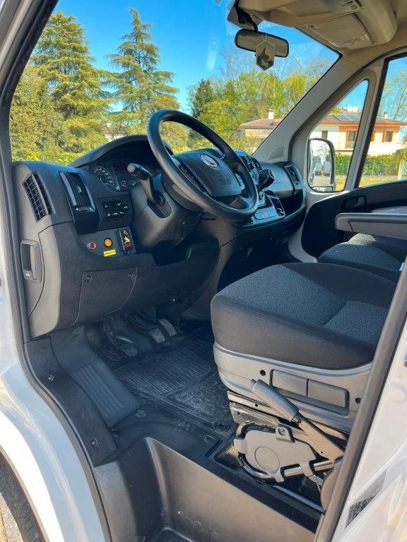 Fiat Ducato MAXI 6+1 35 LH1 2.3 Mjet 140CV Cassone Gru Fassi