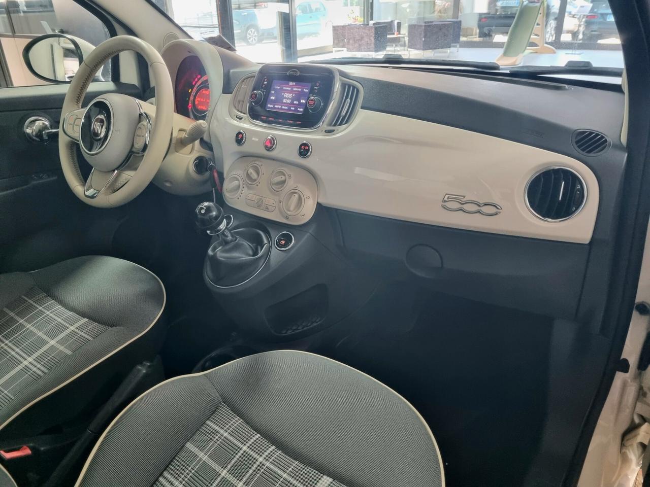 FIAT 500 1.2 BENZINA 69CV LOUNGE NEOPATENTATI
