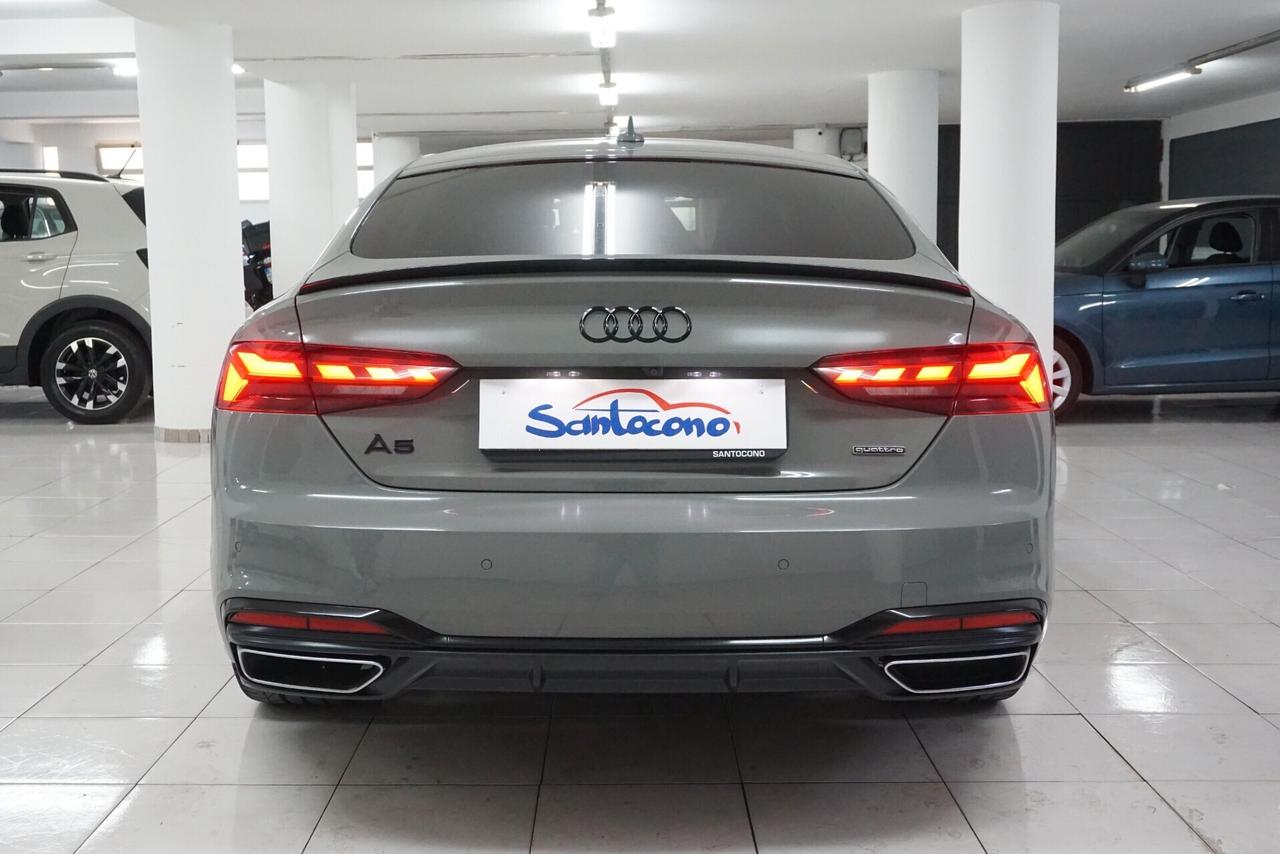 Audi A5 SPB 40 TDI quattro S tronic S line edition Identity Black