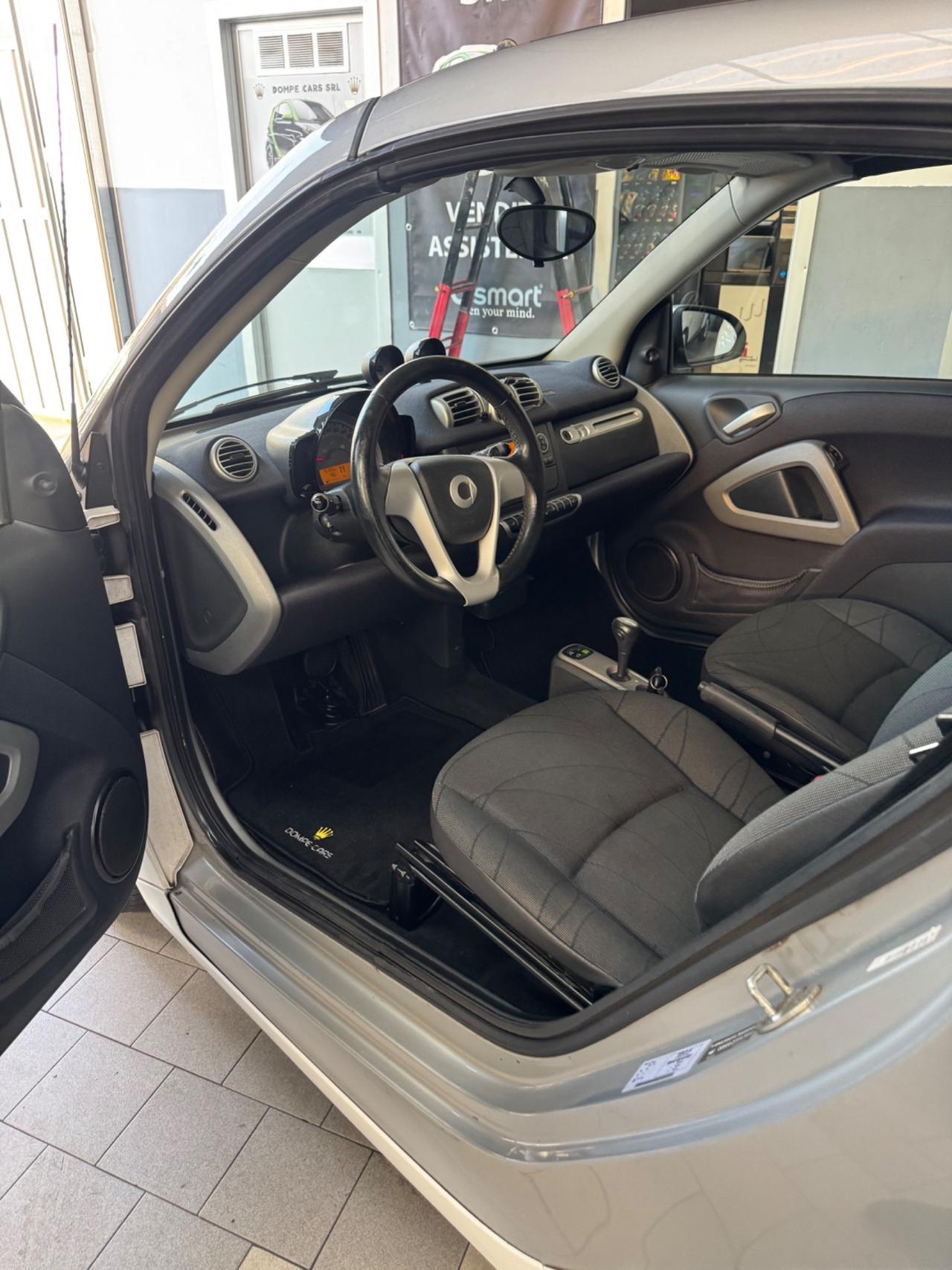 Smart ForTwo 451 benzina 52kw 71cv cabrio cappotta rossa