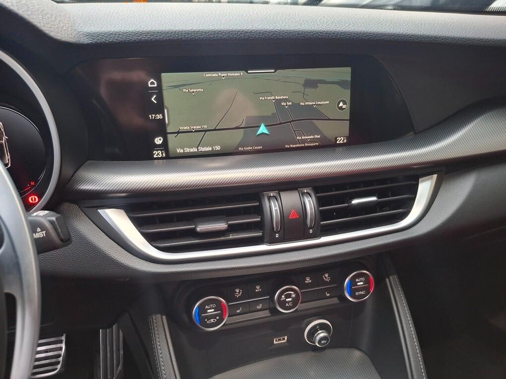 Alfa Romeo Stelvio 2.2 Veloce Q4 Pelle Rossa/TETTO My24
