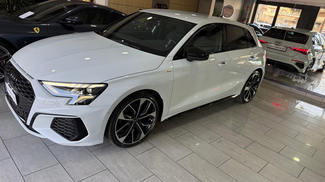 AUDI A3 SPORTBACK S LINE IDENTITY BLACK