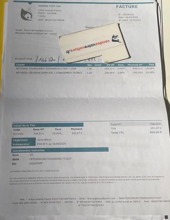 Peugeot 3008 BlueHDi 120 S&S Business