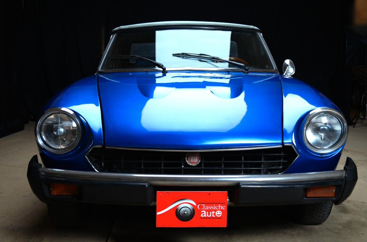 Fiat 124 Spider Sport Pininfarina 2.0 anno 1980 certificata ASI con C.R.S