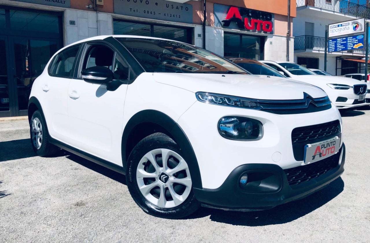 Citroen C3 PureTech 82 S&S 40mila km neopatentati