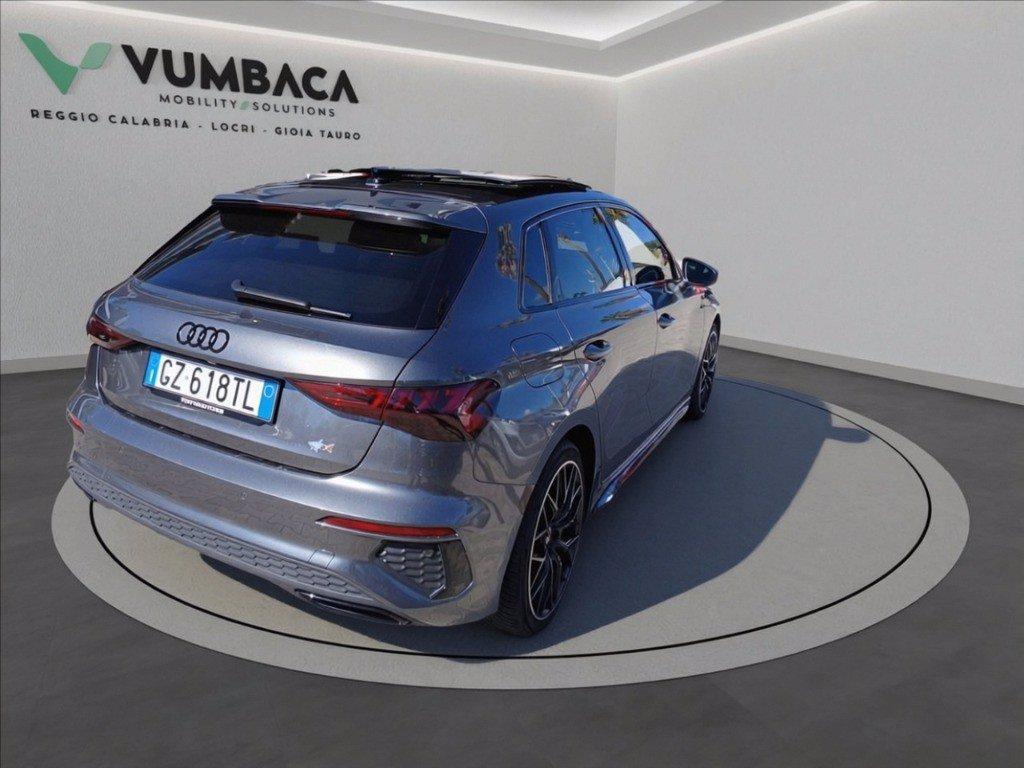 AUDI A3 Sportback 35 2.0 tdi Identity Black s-tronic del 2023