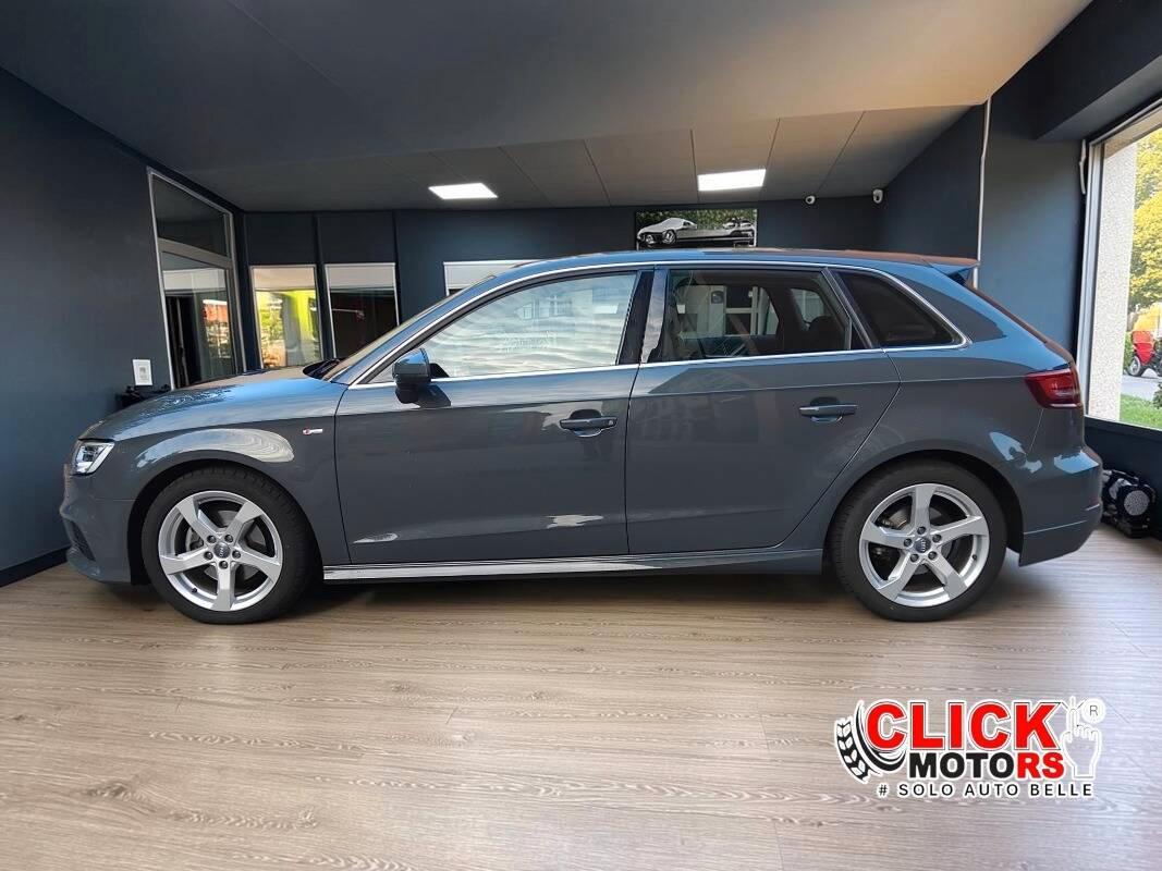 Audi A3 Sportback A3 III 2018 Sptk 35 2.0 tdi 150cv s-tronic S Line