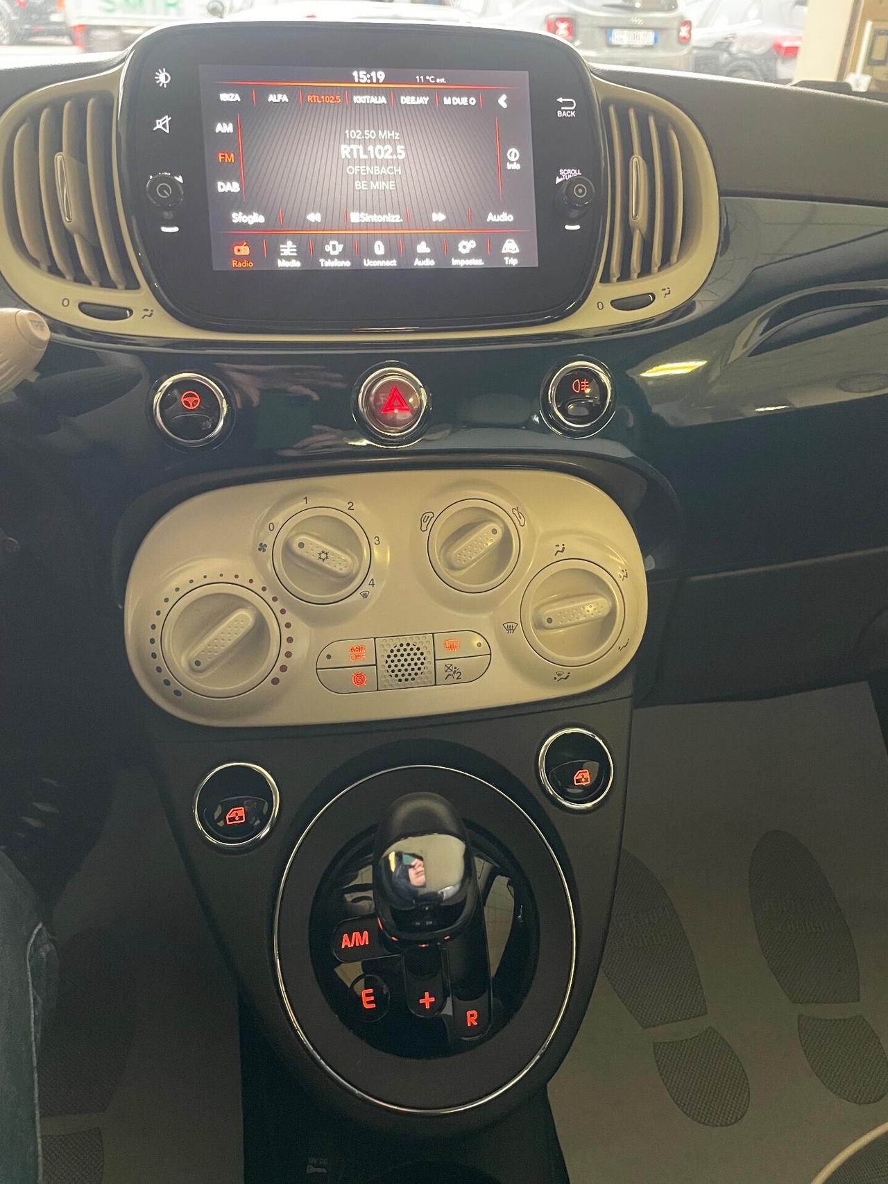 Fiat 500 Cabrio 1.2 Dualogic Lounge - Nessun vincolo -