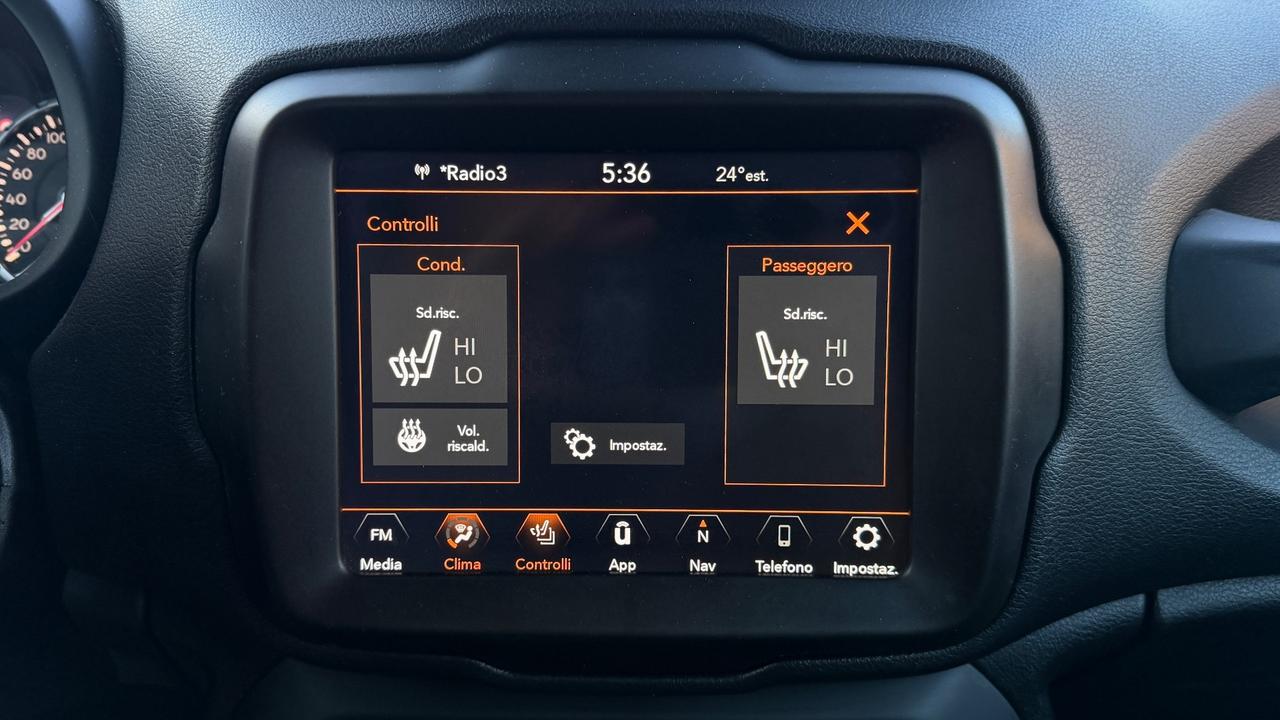 JEEP RENEGADE 4WD 2.0 MJT LIMITED AT9 140 CV - FULL LED, SEDILI RISCALDATI, NEOPATENTATI