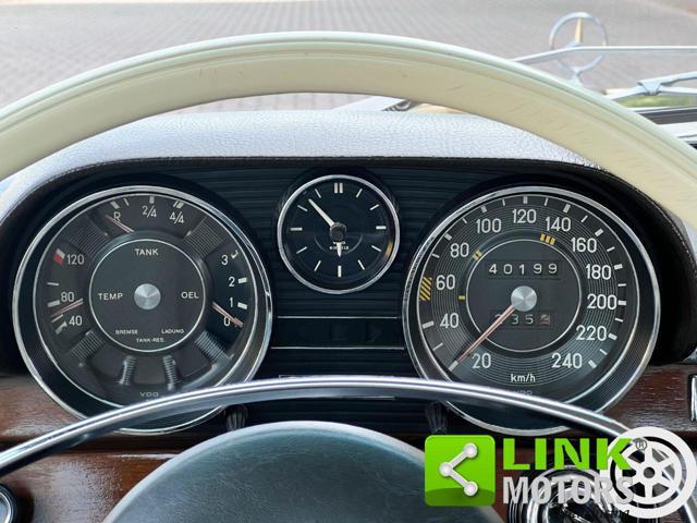 MERCEDES-BENZ 280 SE W108 2.8 1970 - Motore ad Iniezione