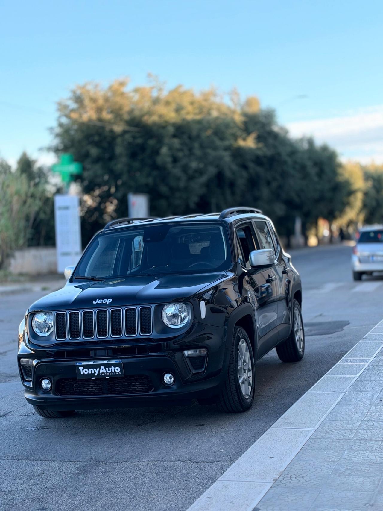 Jeep Renegade 1.6 mjt Limited 2wd 130cv NAVI,APPLE CARPLAY,ANDROID AUTO,SENSORI PARCHEGGIO,BLUETHOOT,KM CERTIFICAT