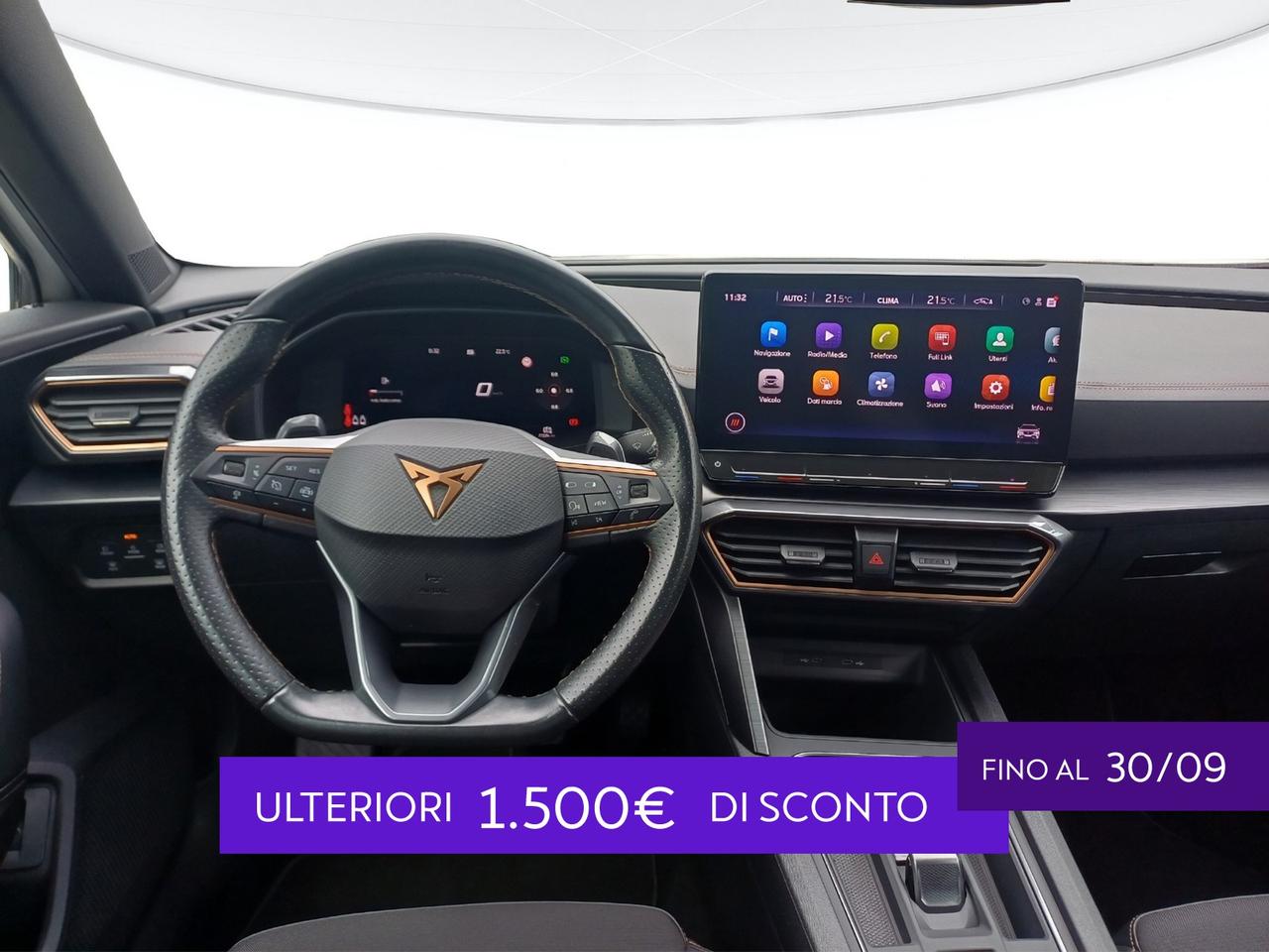 Cupra Formentor 1.5 tsi 150cv dsg