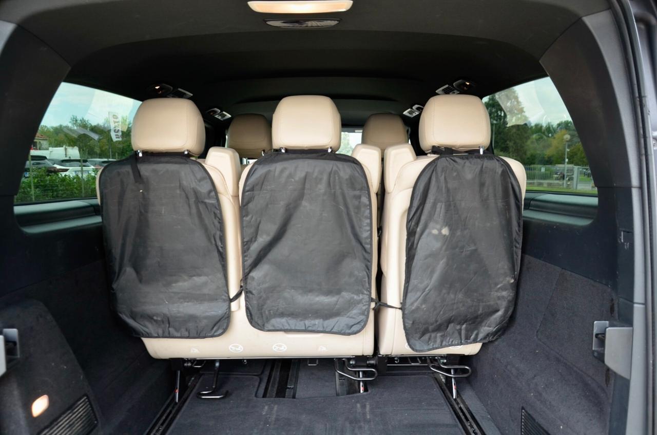 MERCEDES-BENZ V EXTRALONG 300d PREMIUM 4MATIC 237cv AUTO, 7 POSTI, PREZZO IVA ESCLUSA, UNICO UTILIZZATORE, UFF ITALIANA, SERVICE MERCEDES, BURMESTER, RETRO 360°, PORTE ELETTRICHE, PERMUTE