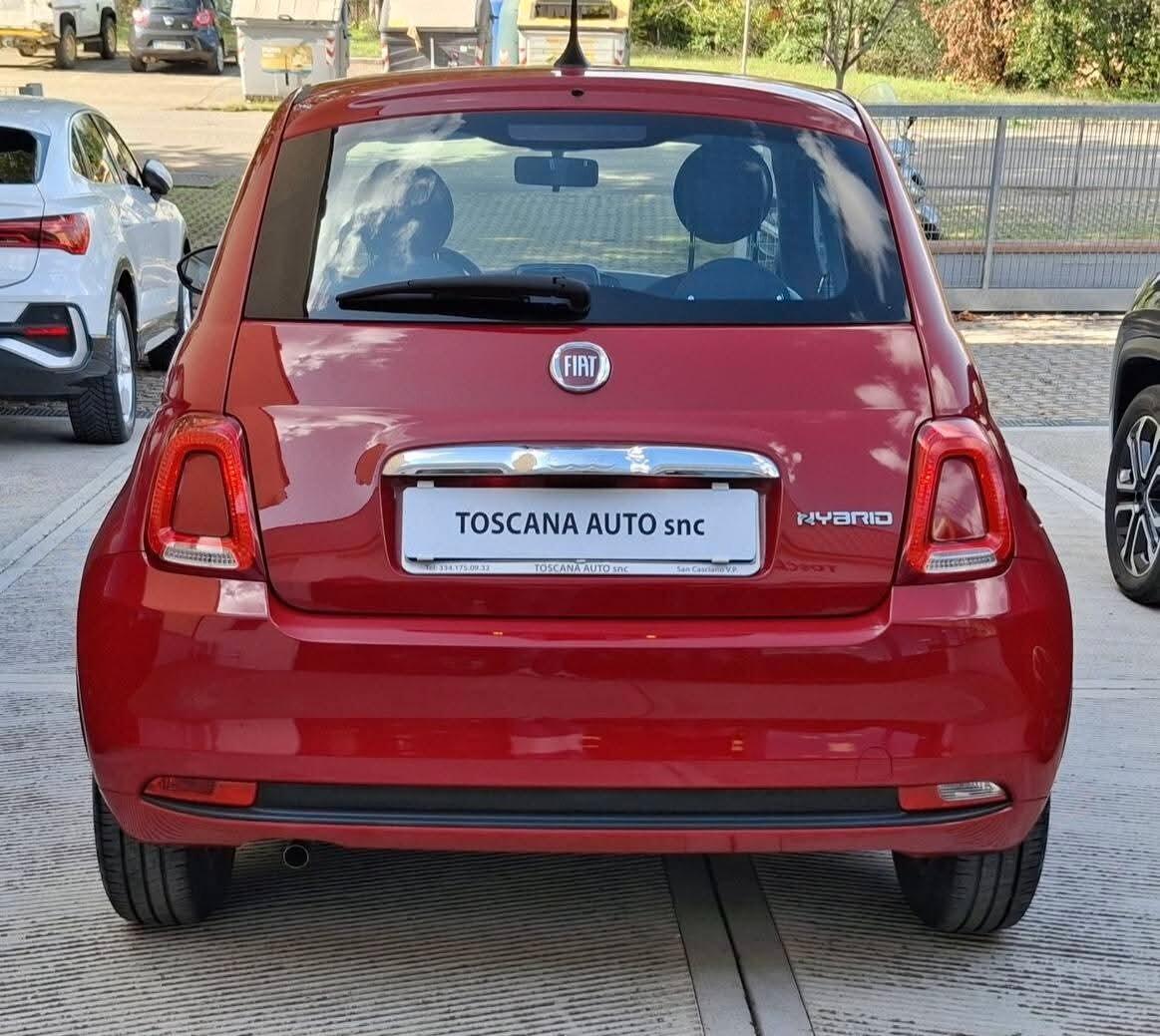 Fiat 500 1.0 Hybrid Red uniproprietario