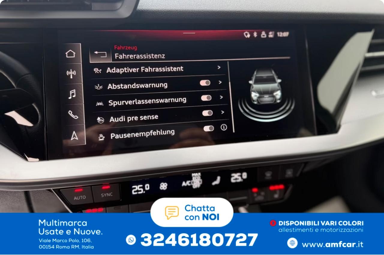 Audi A3 Sportback 30TDI S line S tronic