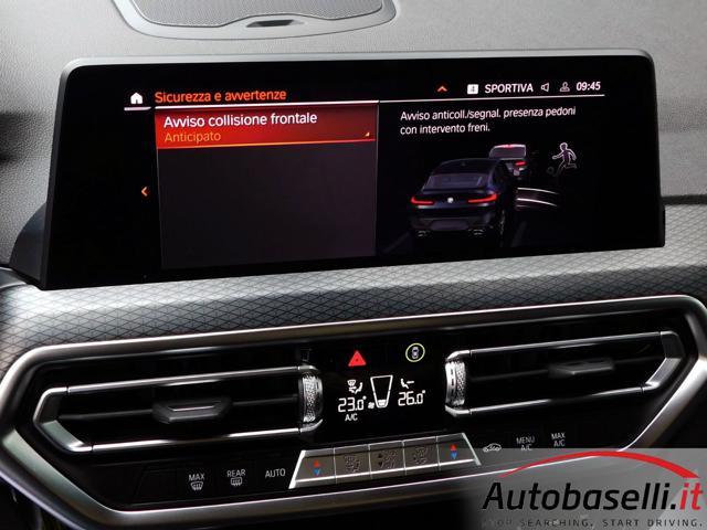 BMW X4 XDRIVE20D IBRIDO 48V MSPORT AUTOMATICA