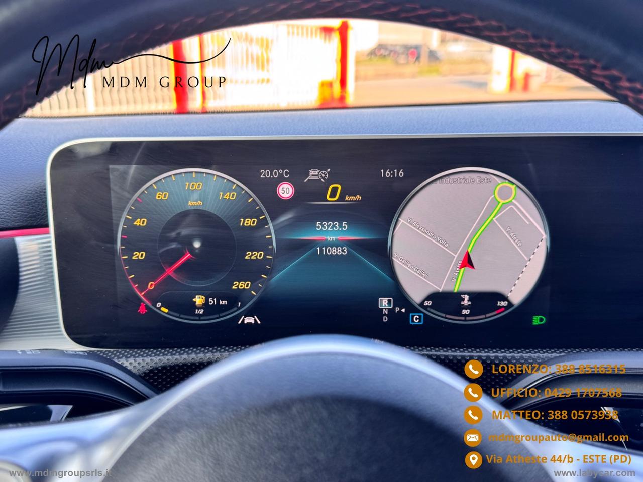 MERCEDES-BENZ A 180 SEDAN d Automatic Premium AMG Line OK NEOPATENTATI