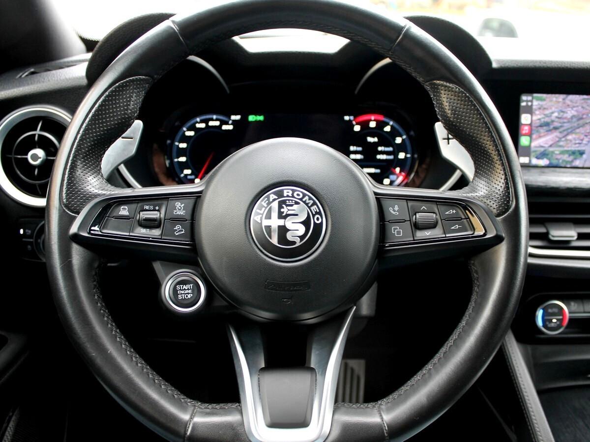 Alfa Romeo Stelvio 2.2 Turbodiesel 160 CV AT8 RWD Sprint PaddleF1 Virtual UNIPRO IVA DEDUCIB.
