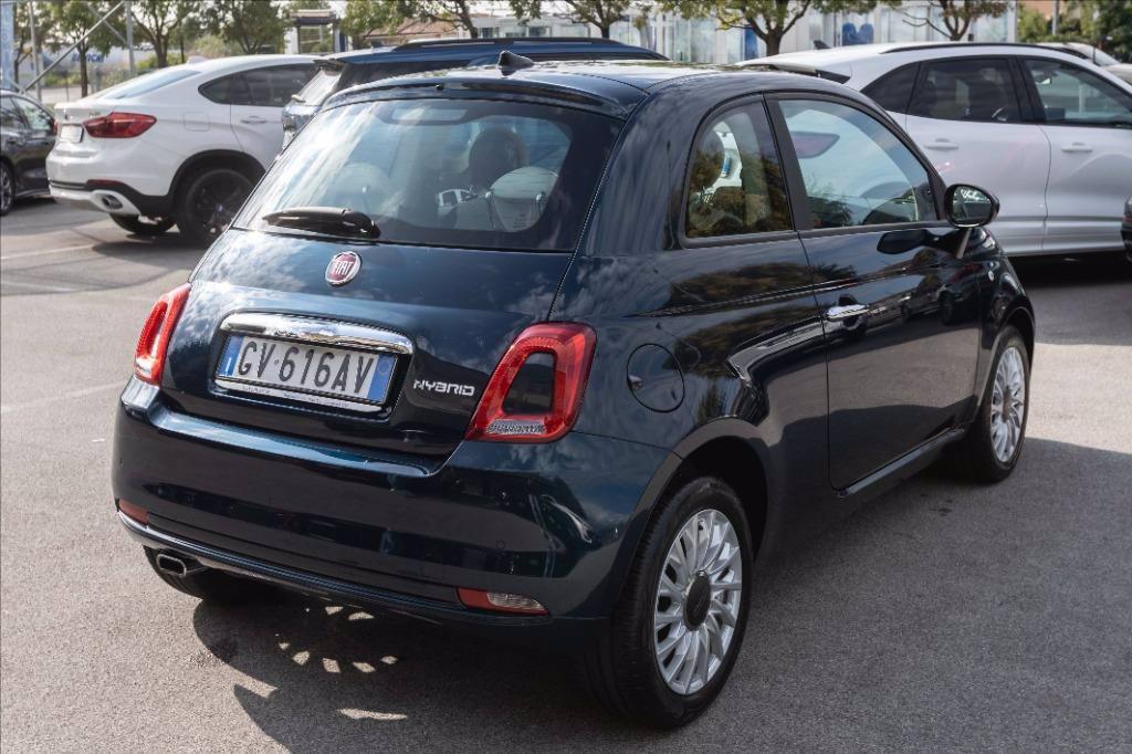 FIAT 500 1.0 hybrid Lounge 70cv del 2021