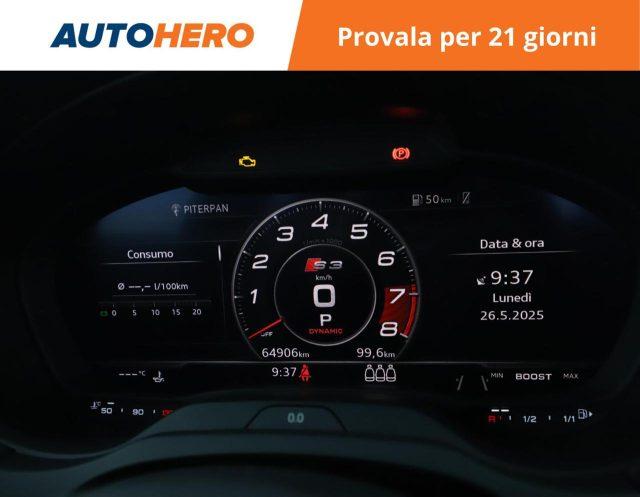 AUDI S3 SPB 2.0 TFSI 300 CV quattro S tronic