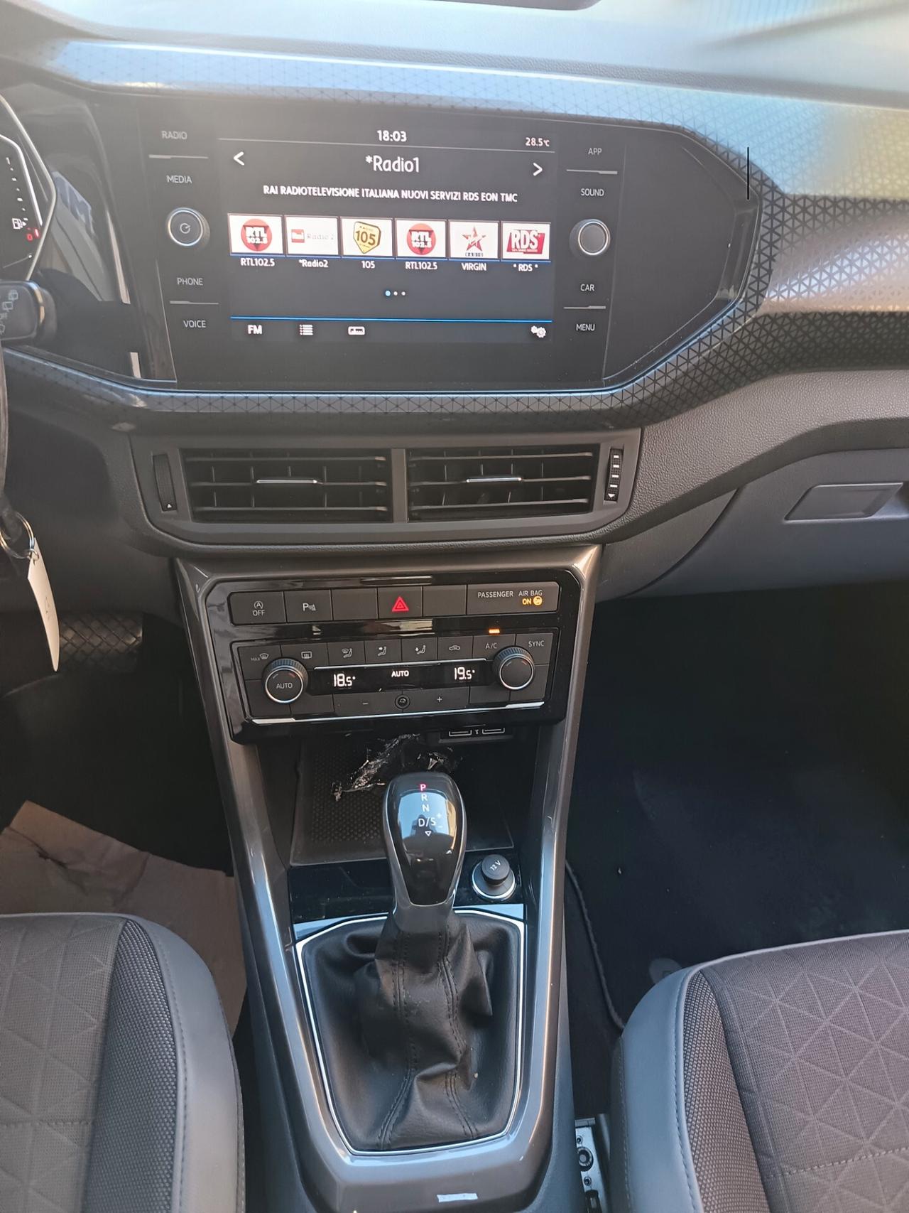 Volkswagen T-Cross 1.0- 115 CV DSG Advanced KM 36000