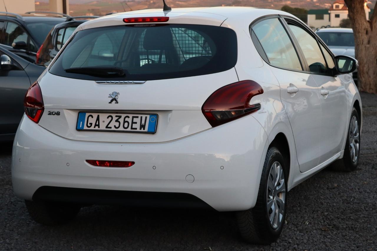 Peugeot 208 BlueHDi 100 S&S 5 porte Van Active