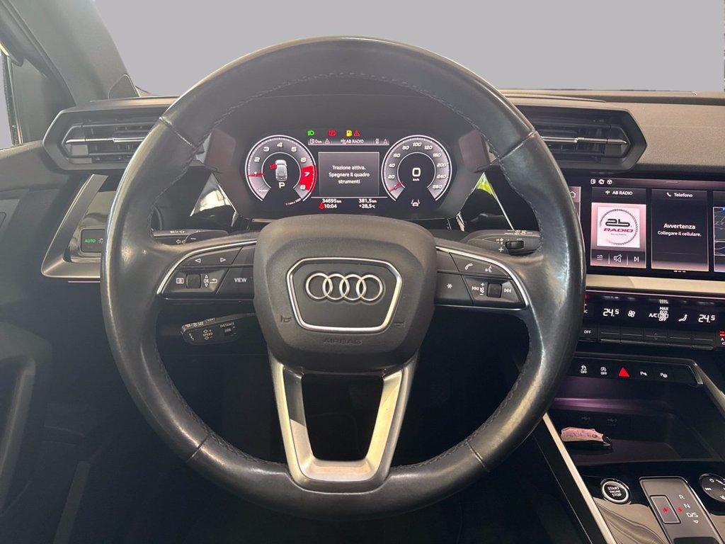 AUDI A3 sportback 35 1.5 tfsi mhev business advanced s-tronic del 2021