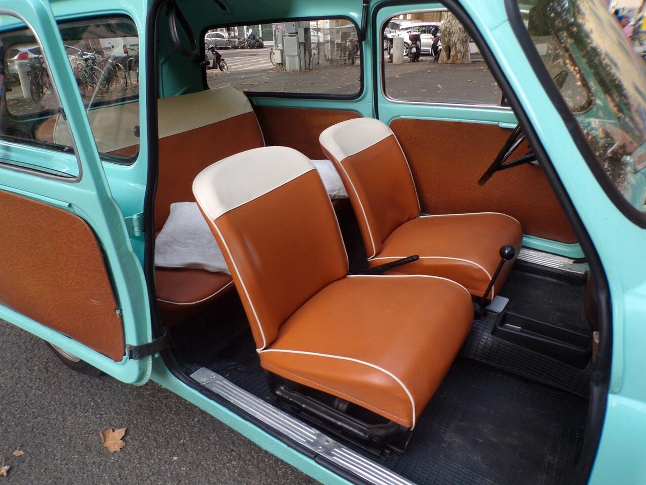 FIAT Autobianchi 500F - GIARDINIERA - ESEMPLARE UNICO - ISCRITTA ASI - LIBRETTO ORIGINALE