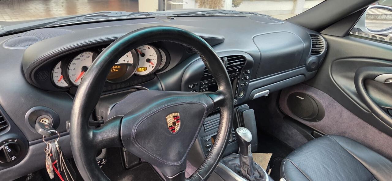 996 911 Porsche Turbo Cabriolet Book service Full Italia