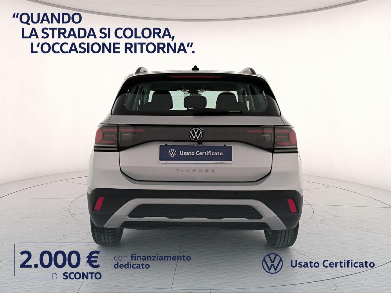 Volkswagen T-Cross 1.0 tsi life 95cv