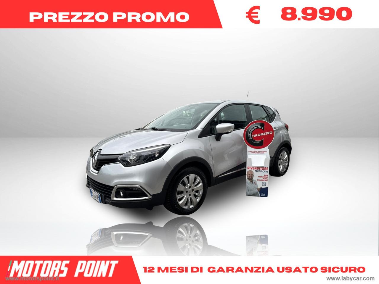 RENAULT Captur 1.5 dCi 8V 90 CV S&S Ener. R-Link