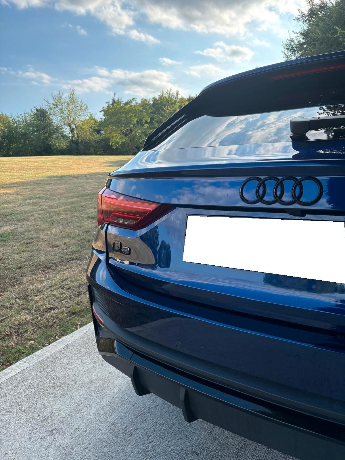 Audi Q3 SPB Sportback 45 TFSI e S tronic Identity Black LINE Plug-in ***IN CONTO VENDITA***