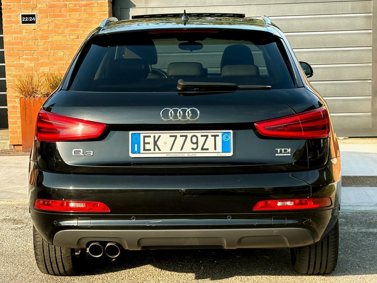 Audi Q3 2.0D 4x4 aut- Pelle, Navi,Tetto-FULL