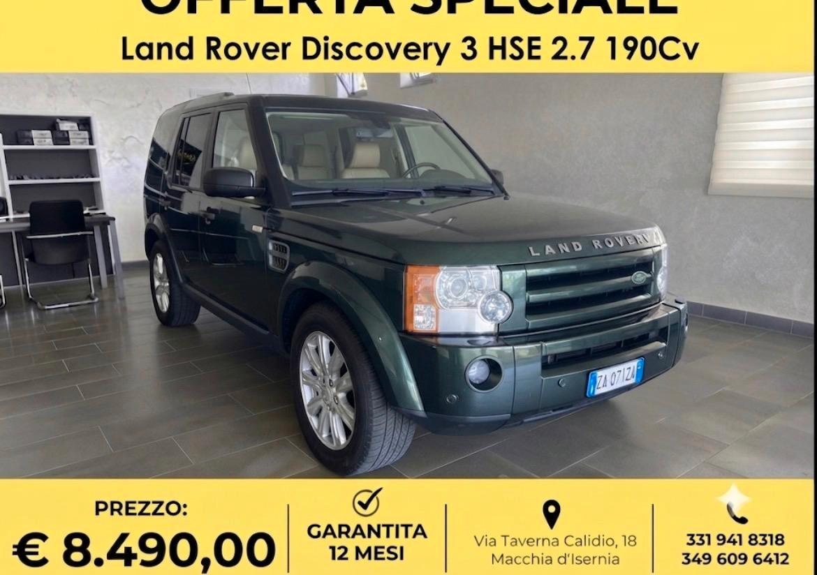 Land Rover Discovery 3 2.7 TDV6 HSE