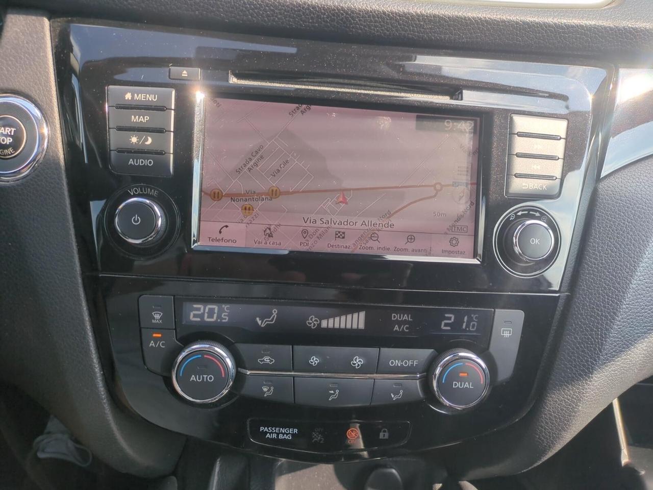 Nissan Qashqai 1.7 dCi 150 CV 4WD CVT N-Connecta TETTO LED TELEC 360 18'
