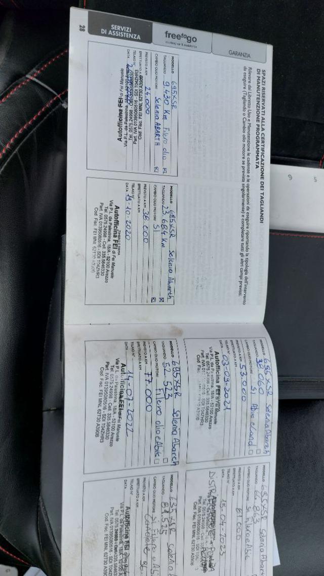 ABARTH 695 1.4 Turbo T-Jet XSR Yamaha Limited Edition