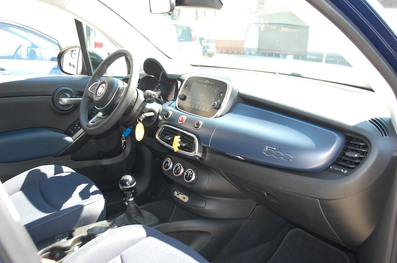 Fiat 500X 1.3 mjet 95CV Club Uff Italy Lega Full Led USB