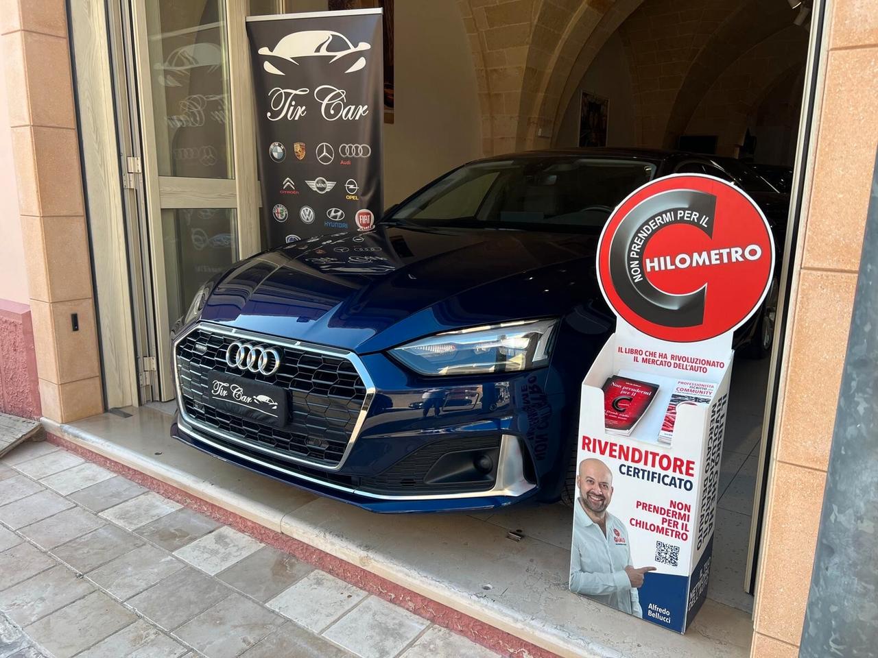 AUDI A5 SPORTBACK 40 TDI MEHV 204CV QUATTRO PELLE NAVI CAM ANNO 2021