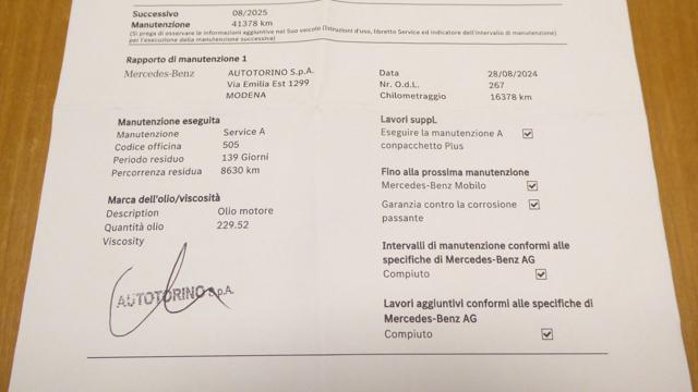 MERCEDES-BENZ A 180 d Automatic Sport