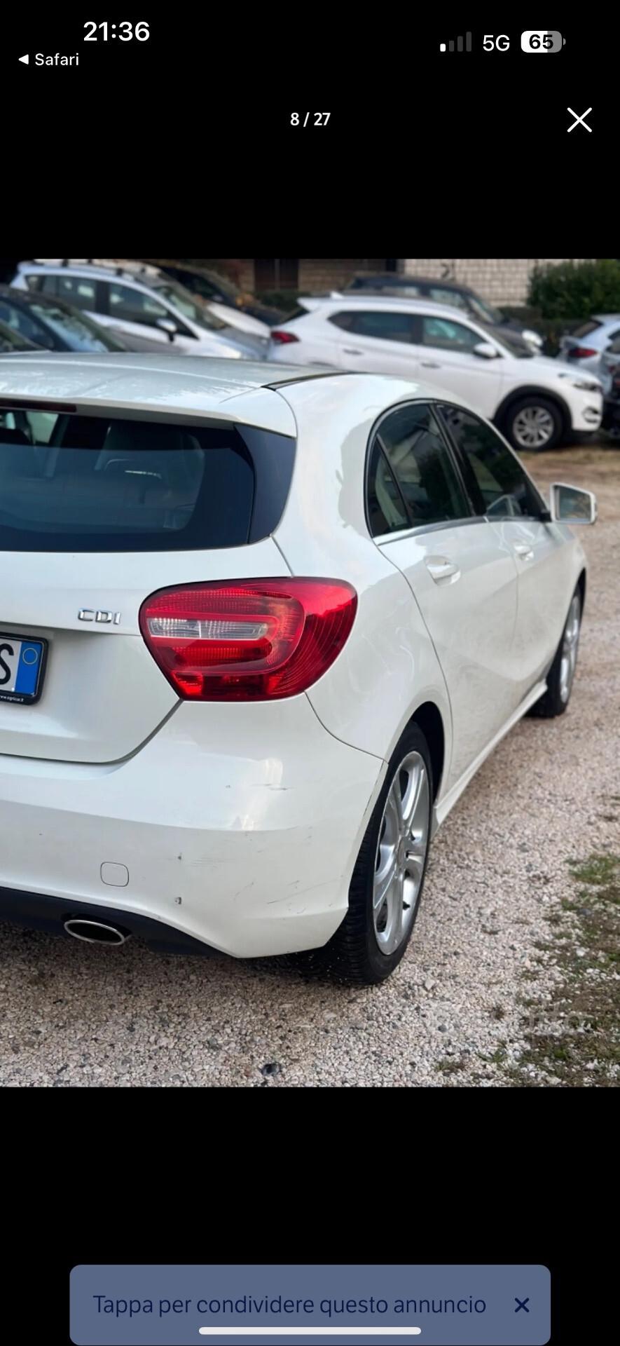 Mercedes-benz A 180 A 180 CDI Premium