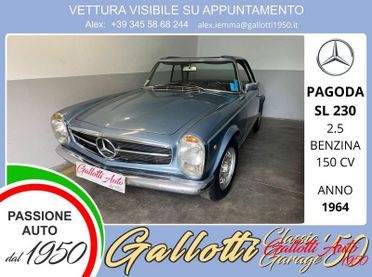Mercedes-Benz W113 – 230 SL Pagoda 230 SL PAGODA 2.5 benzina 150cv