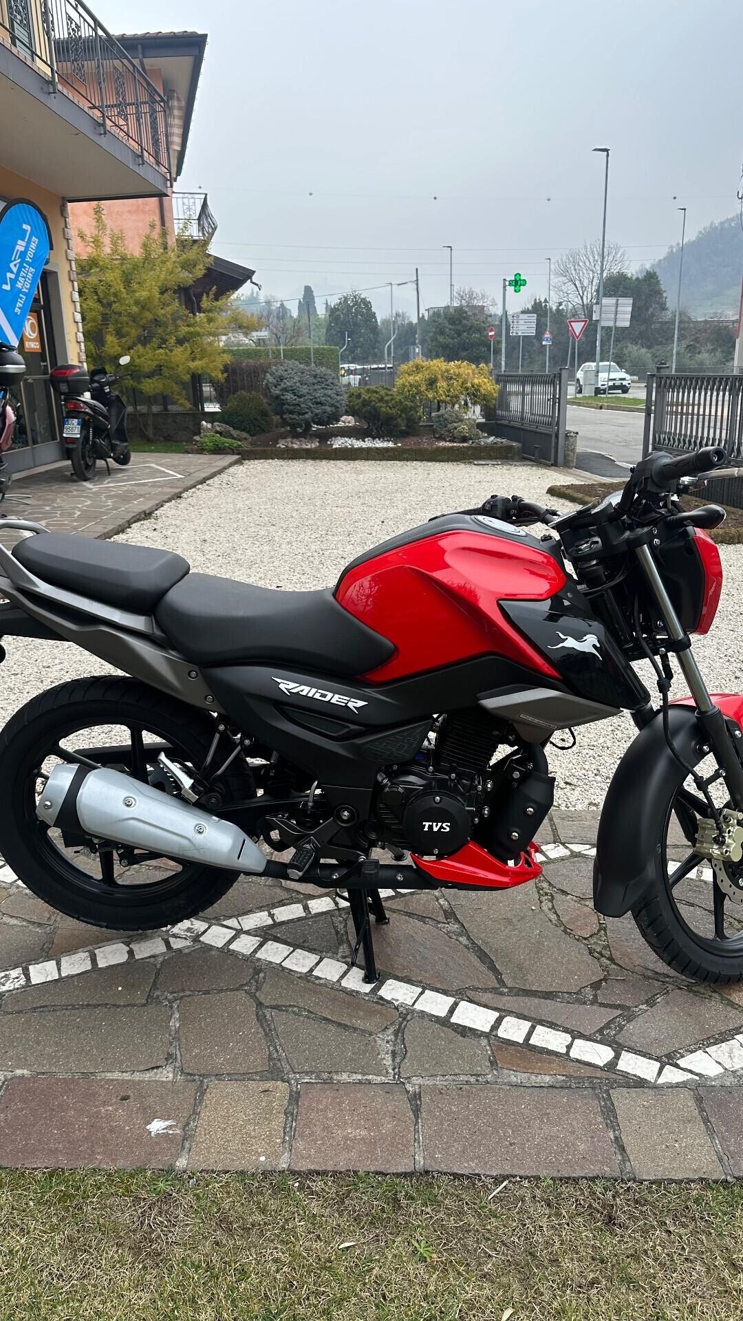 Tvs Raider 125 euro 5+ Pronta consegna