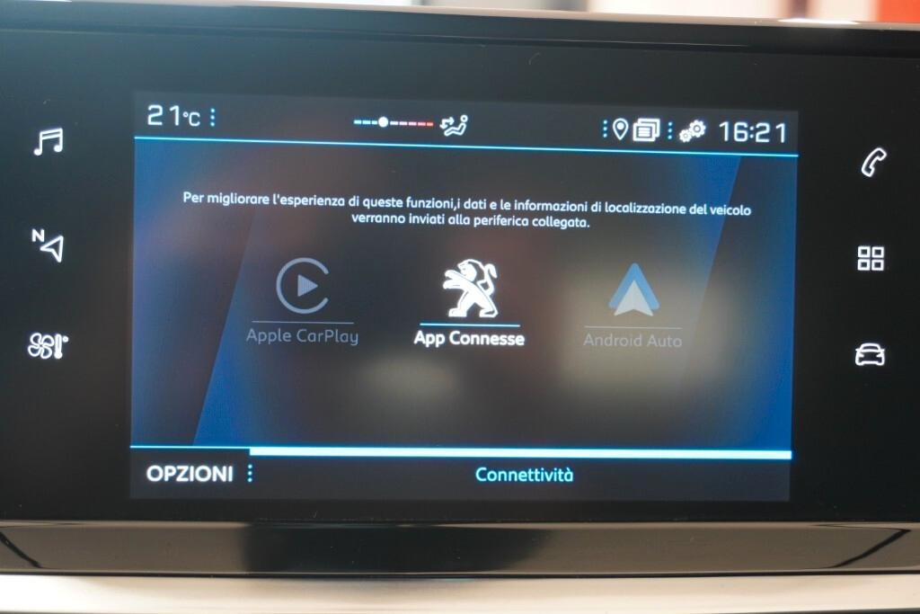 PEUGEOT 2008 1.2 PURETECH 100CV 6M. SeS ALLURE PACK ( FARI LED - I-COCKPIT - CRUISE - MIRROR - SENSORI POST. - TELECAMERA POST. - CERCHI 17 )