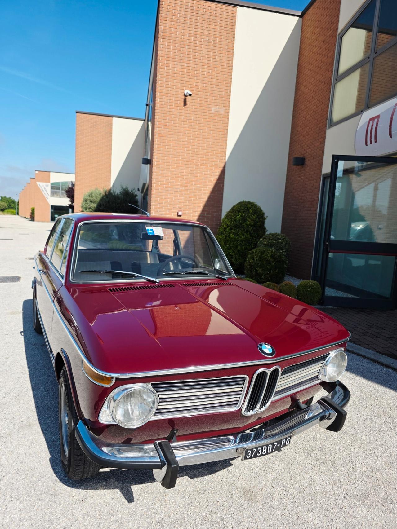 Bmw 2002 Tii Unicoproprietario Targhe originali targa Oro Asi