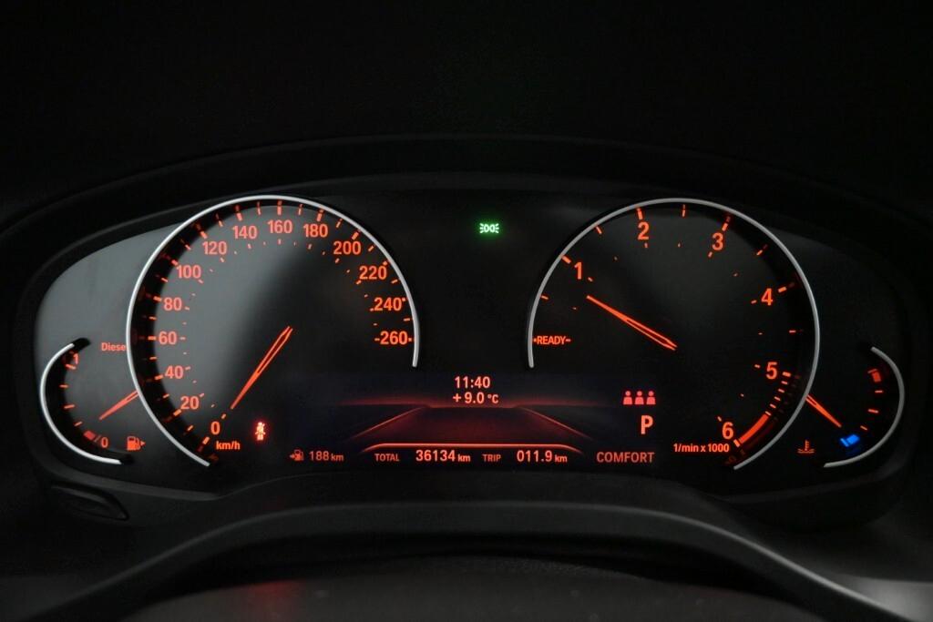 BMW X3 18D 150CV STEPTRONIC 48V S-DRIVE BUSINESS ADVANTAGE ( FARI LED - AMBIENT LIGHT - TETTO PANORAMICO APR. - NAVI - CARPLAY - PDC - CERCHI 18 ) KM 36000