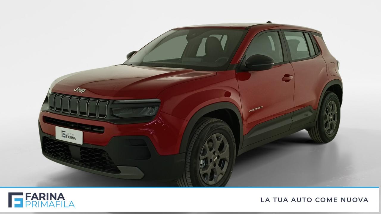 JEEP Avenger 1.2 turbo Longitude fwd 100cv
