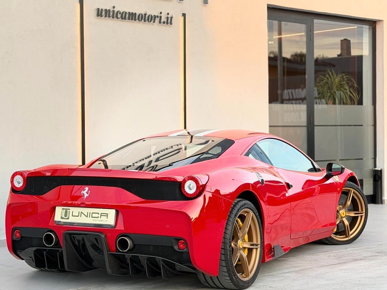 Ferrari 458 SPECIALE 4.5 605 CV DCT COUPE' CERCHI MAGNESIO ORO 1600 KM